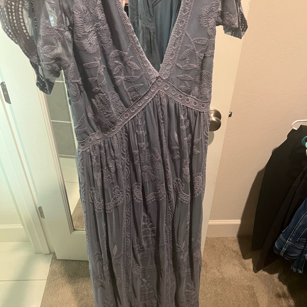 Pink blush maternity dress size medium - Picture 1 of 2